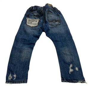 Kids Zara Distressed Blue Jeans